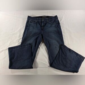 Torrid  Size 20 Short Bombshell Flare Deep Indigo Jeans Premium Stretch NWOT